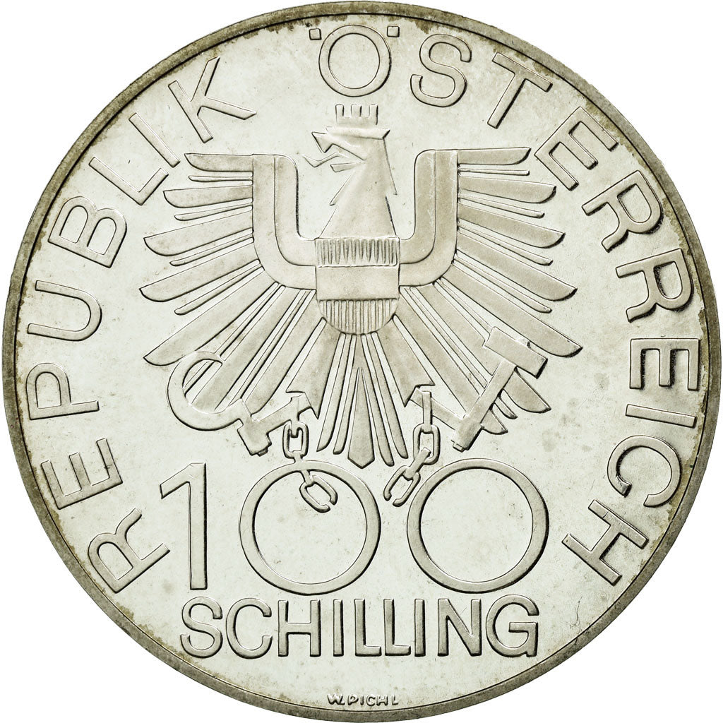 Moneta, Austria, 100 Schilling, 1979, SPL, Argento, KM:2943