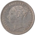 GREAT BRITAIN, 3 Pence, 1883, KM #730, AU(55-58), Silver, 1.40