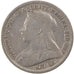 GREAT BRITAIN, 3 Pence, 1900, KM #777, EF(40-45), Silver, 16, 1.40