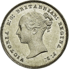 Coin, Great Britain, Victoria, 4 Pence, Groat, 1883, MS(60-62), Silver, KM:732
