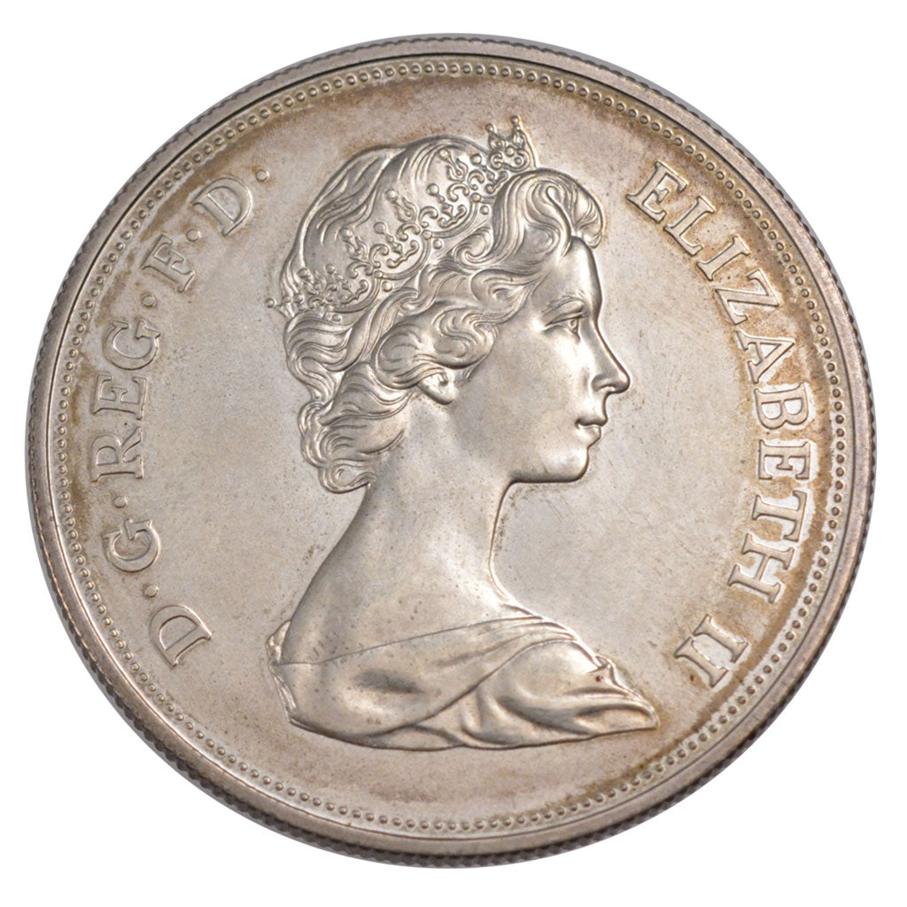 Great Britain, 25 New Pence, 1972, MS(60-62), Silver, 28.30