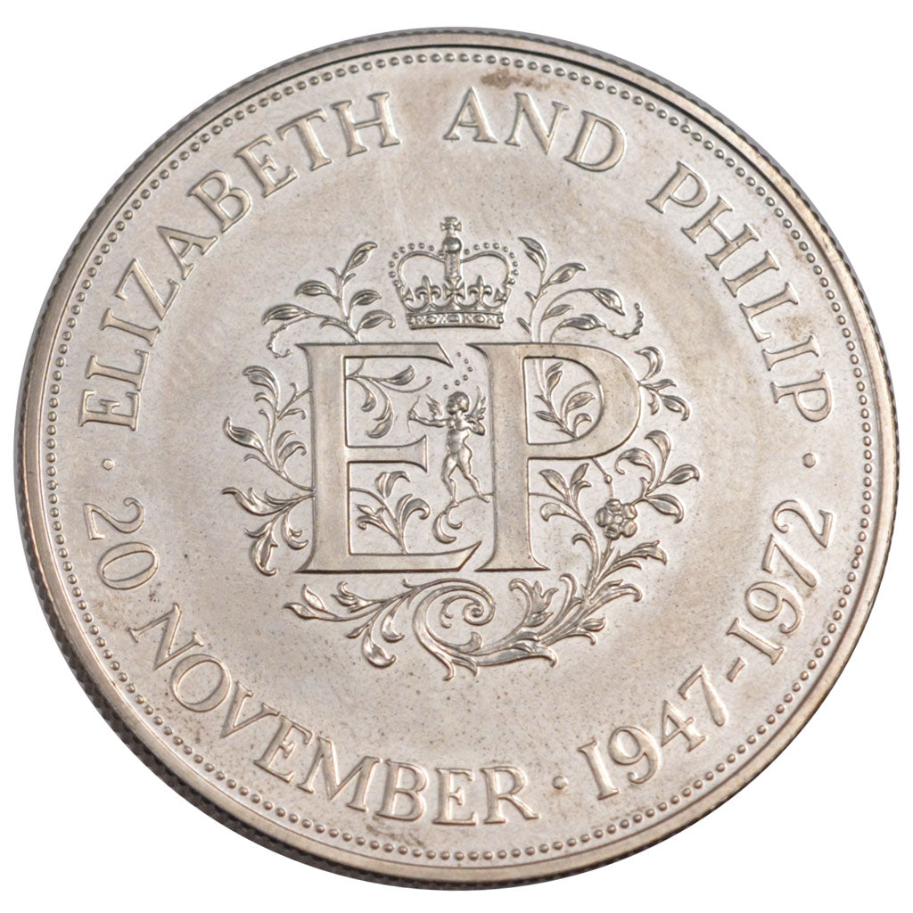 Great Britain, 25 New Pence, 1972, MS(60-62), Silver, 28.30