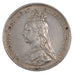 GREAT BRITAIN, 3 Pence, 1887, KM #758, AU(50-53), Silver, 1.40