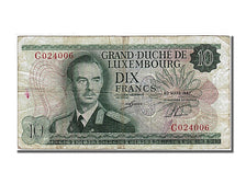 Luxembourg, 10 Francs, 1967, 1967-03-20, VF(30-35), C 024006