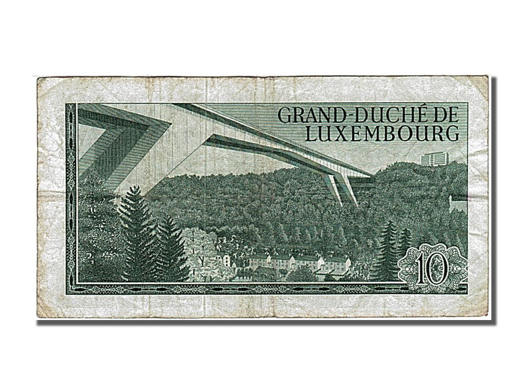 Luxembourg, 10 Francs, 1967, 1967-03-20, VF(30-35), C 024006