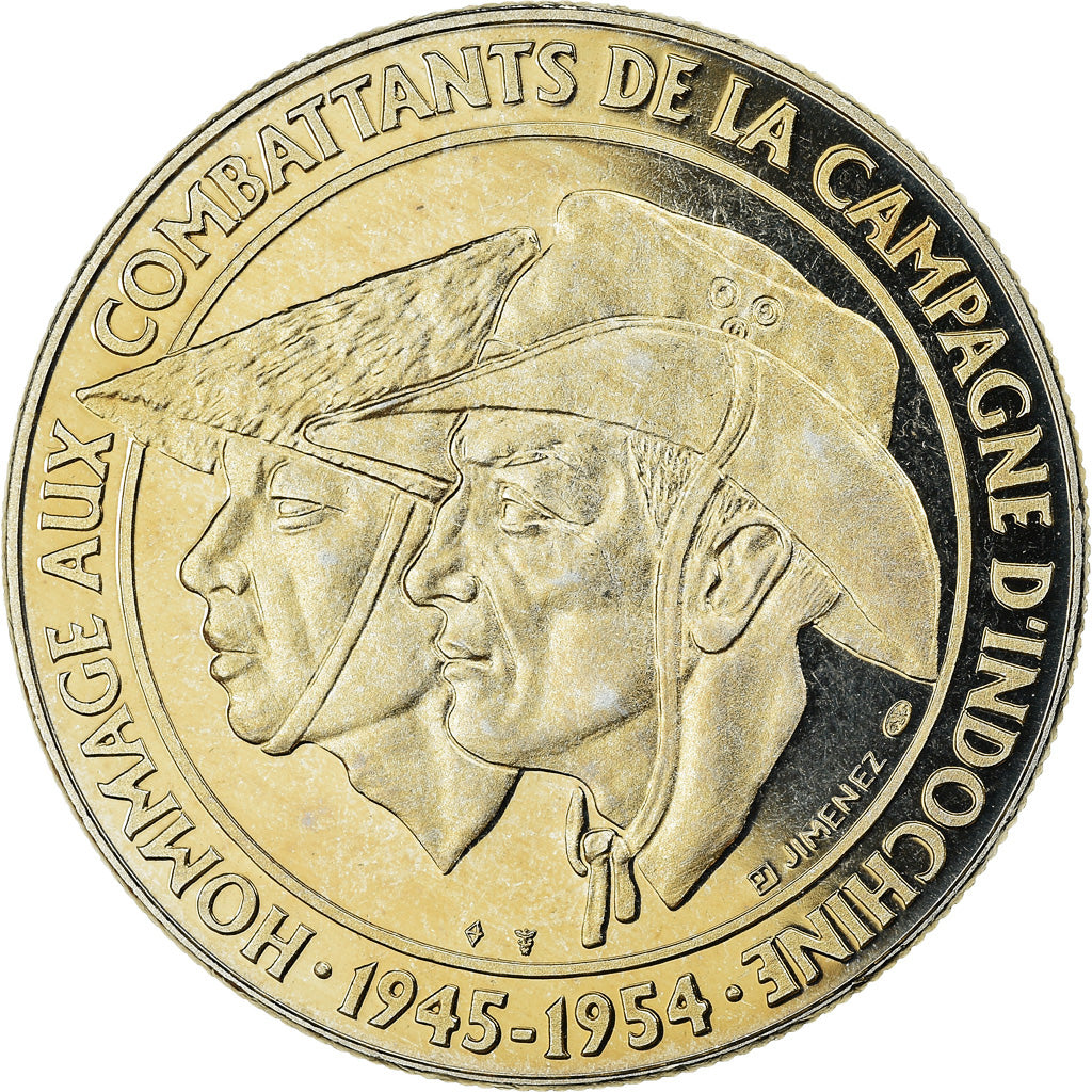 France, Medal, Hommage aux Combattants de la Campagne d'Indochine, MS(65-70)