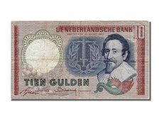 Netherlands, 10 Gulden, 1953, KM #85, 1953-03-23, EF(40-45), CBA 007367