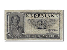 Netherlands, 2 1/2 Gulden, 1949, KM #73, 1949-08-08, VF(30-35), 1US 030544