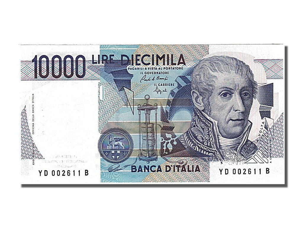 Banknote, Italy, 10,000 Lire, 1984, 1984-09-03, UNC(63)