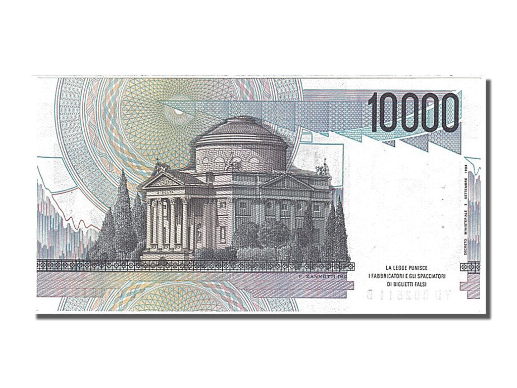 Banknote, Italy, 10,000 Lire, 1984, 1984-09-03, UNC(63)