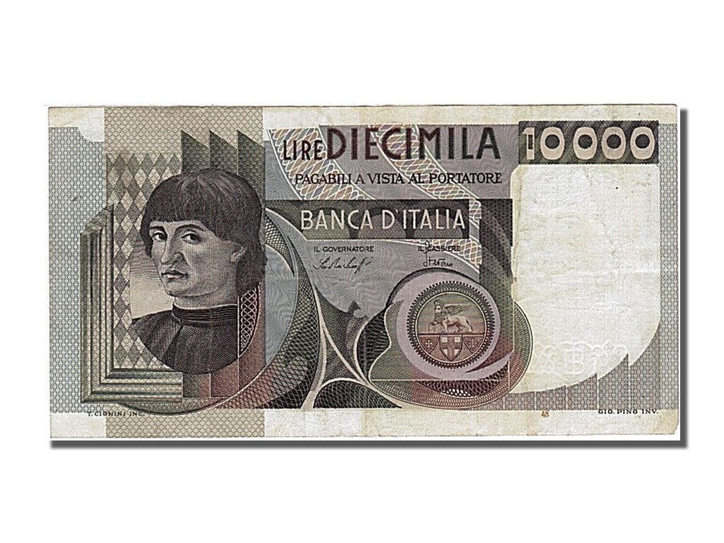 Banknote, Italy, 10,000 Lire, 1976, 1976-11-30, EF(40-45)