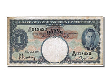 Malaya, 1 Dollar, 1941, KM #11, 1941-07-01, AU(50-53), D/84