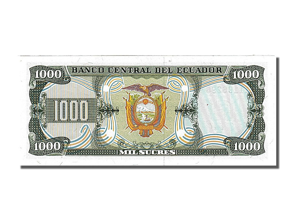 Equateur, 1000 Mil Sucres, type Ruminahui