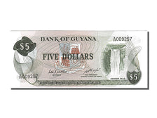 Guyana, 5 Dollars, 1983, KM #22d, UNC(65-70), A/26