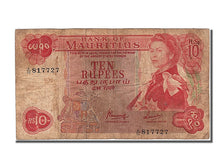 Mauritius, 10 Rupees, 1967, KM #31c, VF(30-35), A/32