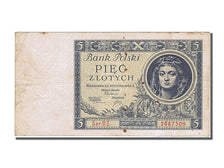 Banknote, Poland, 5 Zlotych, 1930, 1930-01-02, EF(40-45)