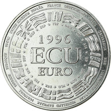 France, Medal, Ecu Europa, Politics, Society, War, 1996, MS(65-70)