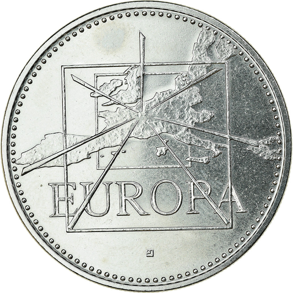 France, Medal, Ecu Europa, Politics, Society, War, 1996, MS(65-70)