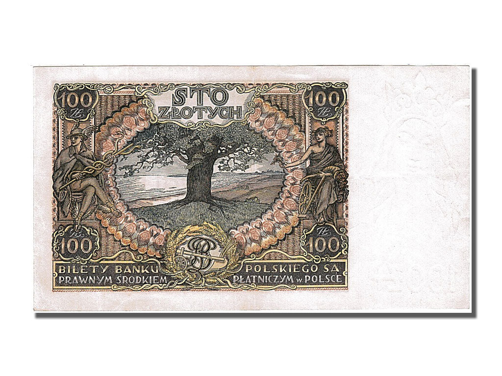 Pologne, 100 Zlotych, type 1930-1932