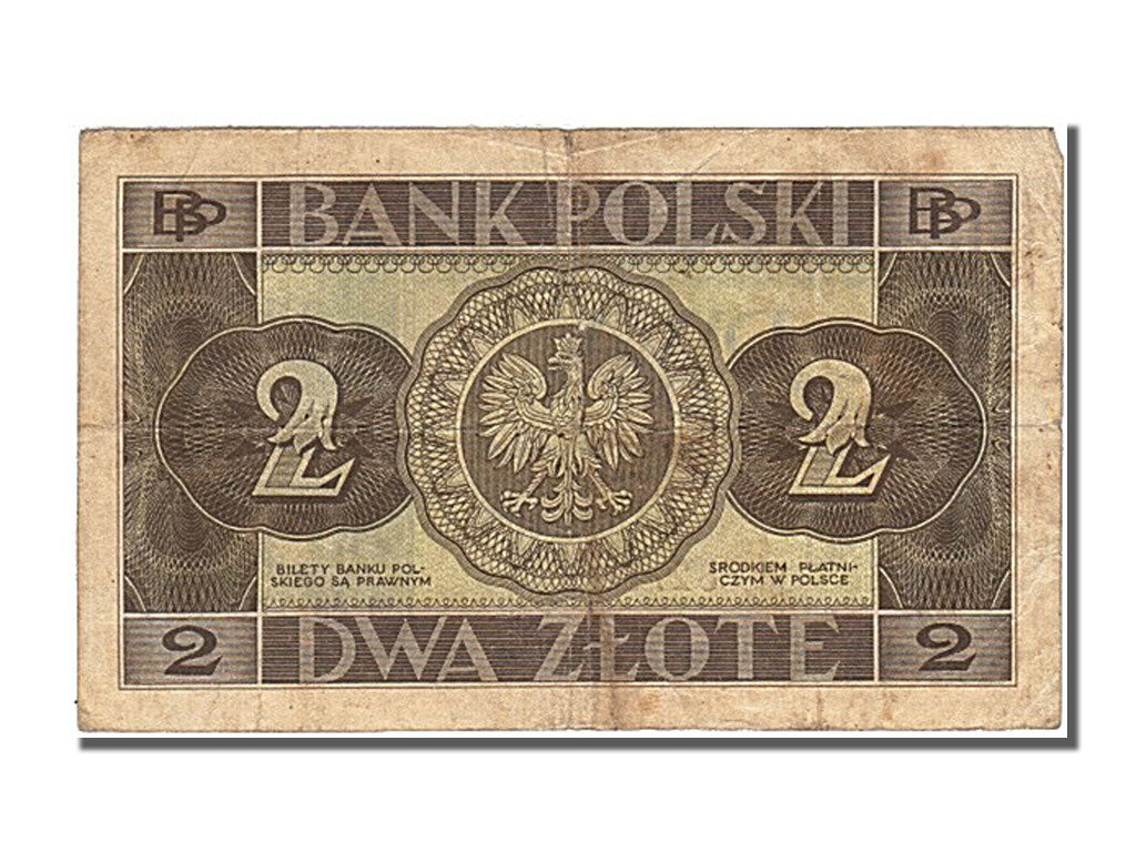 Pologne, 2 Zlote, type 1936