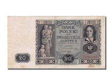 Billet, Pologne, 20 Zlotych, 1936, 1936-11-11, SUP