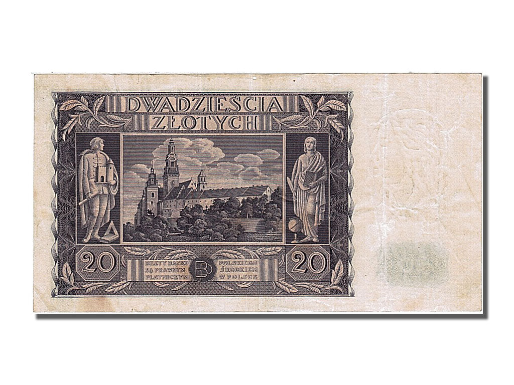 Billet, Pologne, 20 Zlotych, 1936, 1936-11-11, SUP