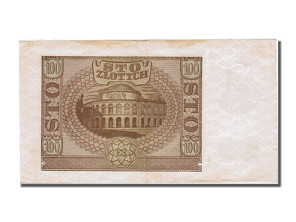 Pologne, 100 Zlotych, type 1940