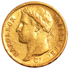 FRANCE, Napoléon I, 20 Francs, 1811, Paris, KM #695.1, EF(40-45), Gold, Gadoury 