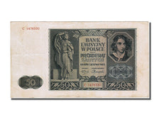 Banknote, Poland, 50 Zlotych, 1941, 1941-08-01, AU(55-58)