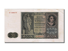 Banknote, Poland, 50 Zlotych, 1941, 1941-08-01, UNC(60-62)