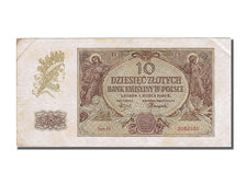 Banknot, Polska, 10 Zlotych, 1940, 1940-03-01, EF(40-45)