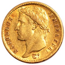 Monnaie, France, Napoléon I, 20 Francs, 1812, Lille, TTB, Or, Gadoury:1025