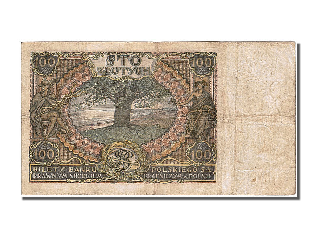 Banknote, Poland, 100 Zlotych, 1932, 1932-06-02, EF(40-45)