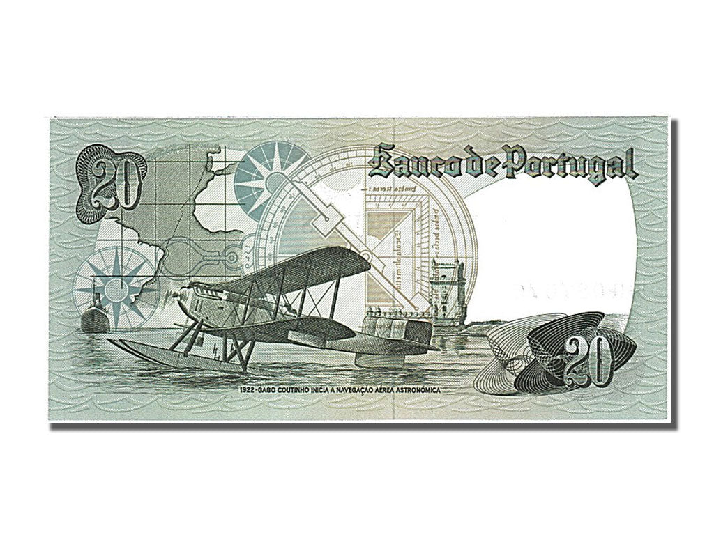 Banknote, Portugal, 20 Escudos, 1978, 1978-10-04, UNC(65-70)