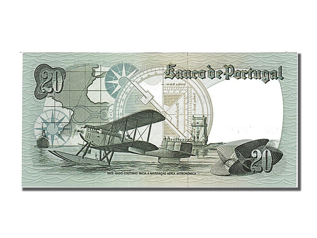 Banknote, Portugal, 20 Escudos, 1978, 1978-10-04, UNC(65-70)