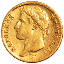 Premier Empire, 20 Francs or au revers Empire