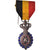 Belgia, Médaille du Travail 2ème Classe, medal, Doskonała jakość, Brąz