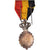 Belgia, Médaille du Travail 2ème Classe, medal, Doskonała jakość, Brąz