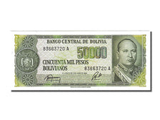 Banconote, Bolivia, 50,000 Pesos Bolivianos, 1984, 1984-06-05, FDS