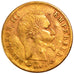 FRANCE, 5 Francs, 1857, Paris, VF(20-25), Gold, Gadoury #1001, 1.59