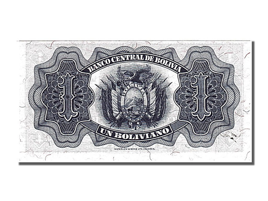 Billete, 1 Boliviano, 1928, Bolivia, 1928-07-20, UNC