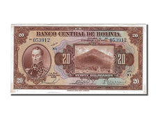 Bolivie, 20 Bolivianos, type Simon Bolivar 