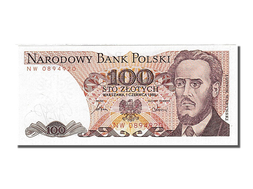 Banknote, Poland, 100 Zlotych, 1986, 1986-06-01, UNC(65-70)