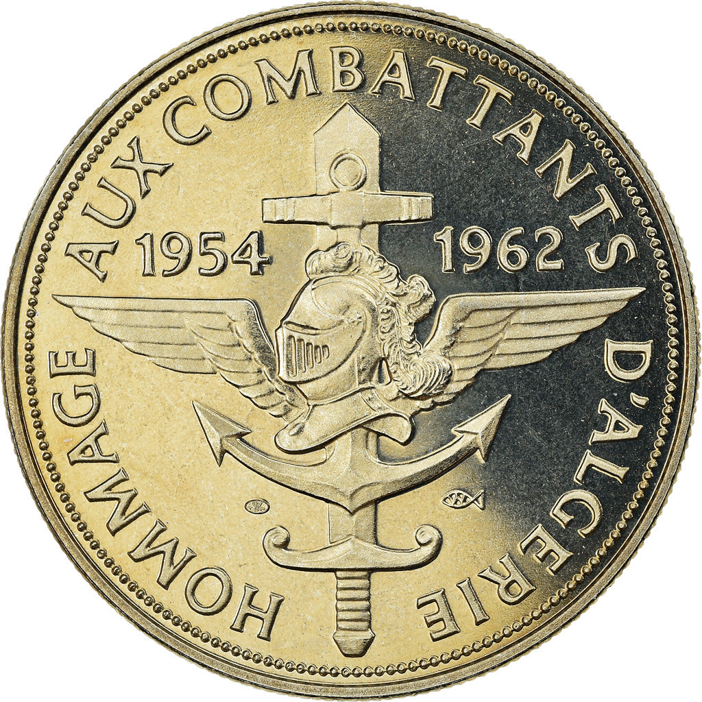 France, Medal, Guerre d'Algérie, Hommage aux Combattants, MS(65-70)