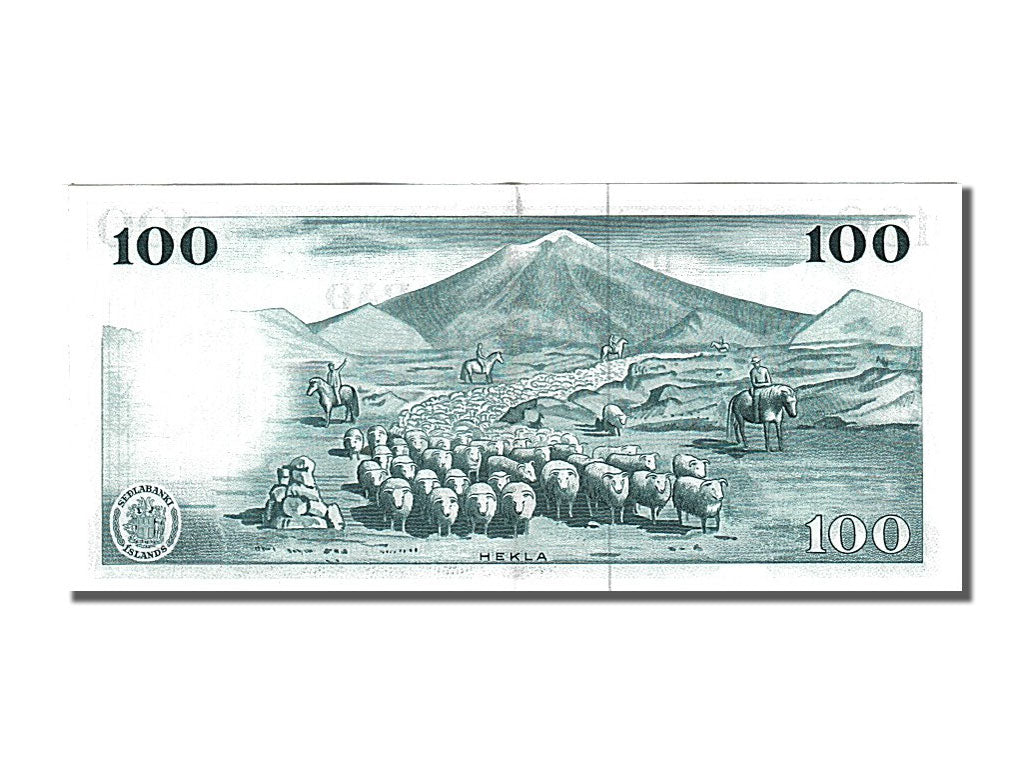 Banknote, Iceland, 100 Kronur, 1961, 1961-03-29, UNC(63)
