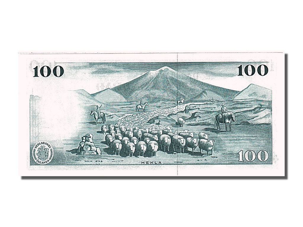 Banknote, Iceland, 100 Kronur, 1961, 1961-03-29, UNC(65-70)