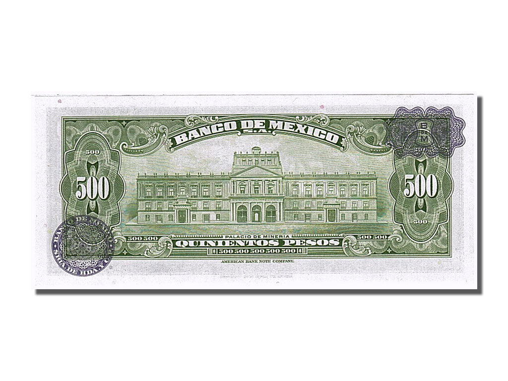 Mexico, 500 Pesos, 1978, KM #51t, 1978-01-18, UNC(65-70), T8060639