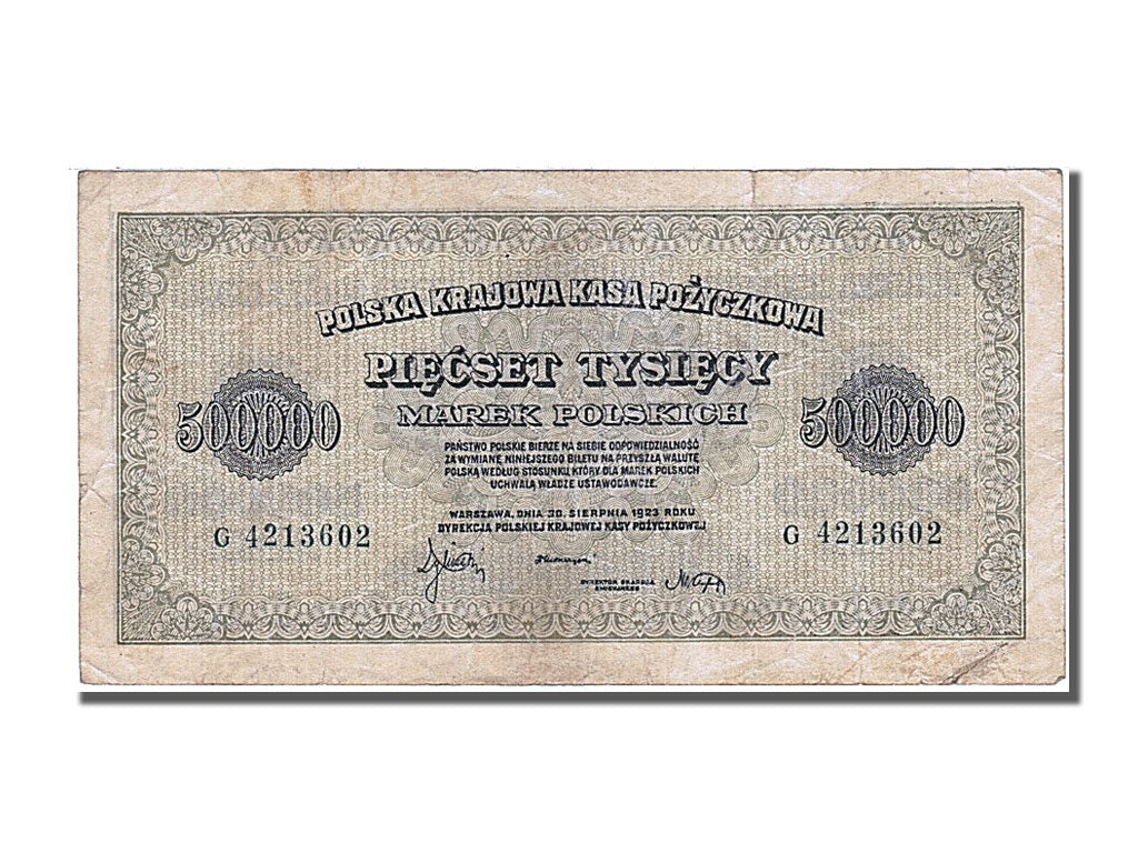 Polonia, 500 000 Marek, 1923, 1923-08-30, BB