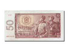 Banknote, Czechoslovakia, 50 Korun, 1964, AU(55-58)