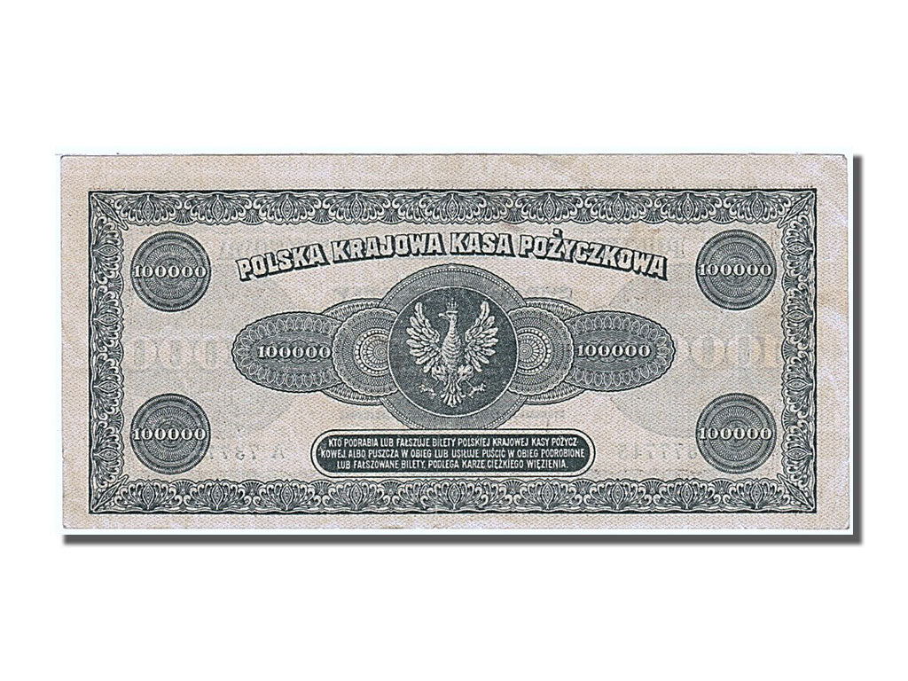 Banknote, Poland, 100,000 Marek, 1923, 1923-08-30, UNC(60-62)